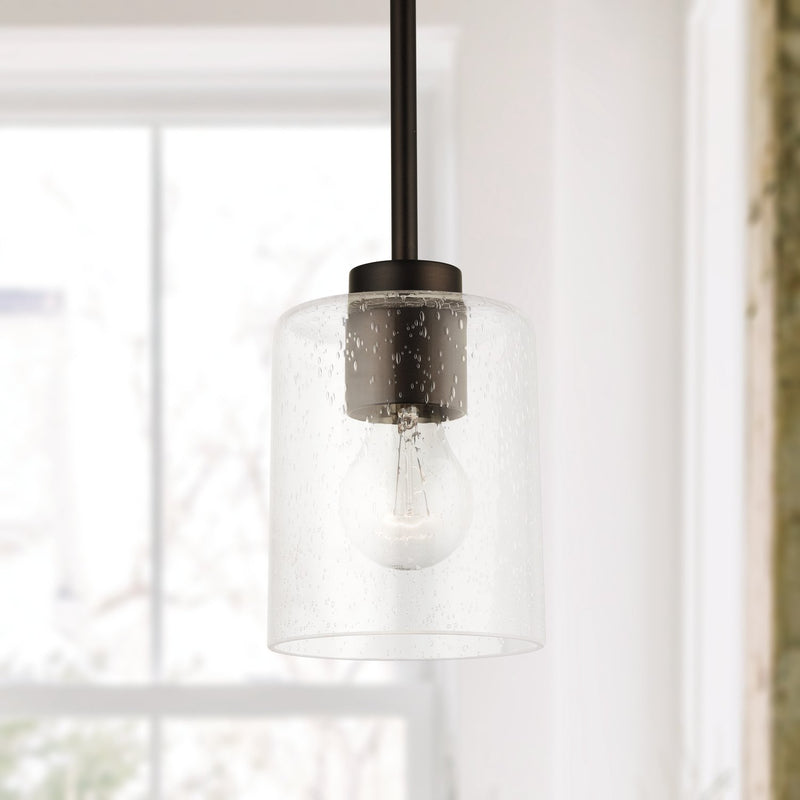Greyson Mini Pendant in Bronze