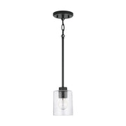 Greyson Mini Pendant in Matte Black