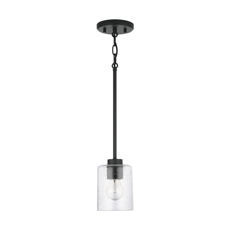 Greyson Mini Pendant in Matte Black
