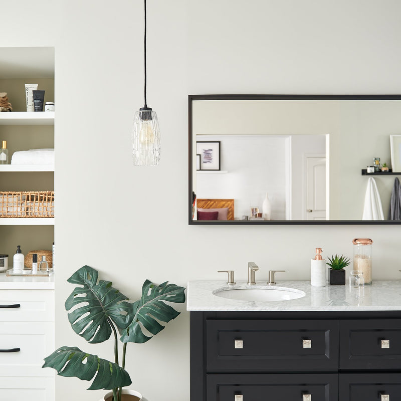 Casper Mini Pendant in Black Iron