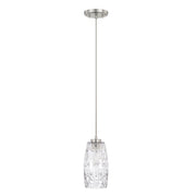 Casper Mini Pendant in Brushed Nickel