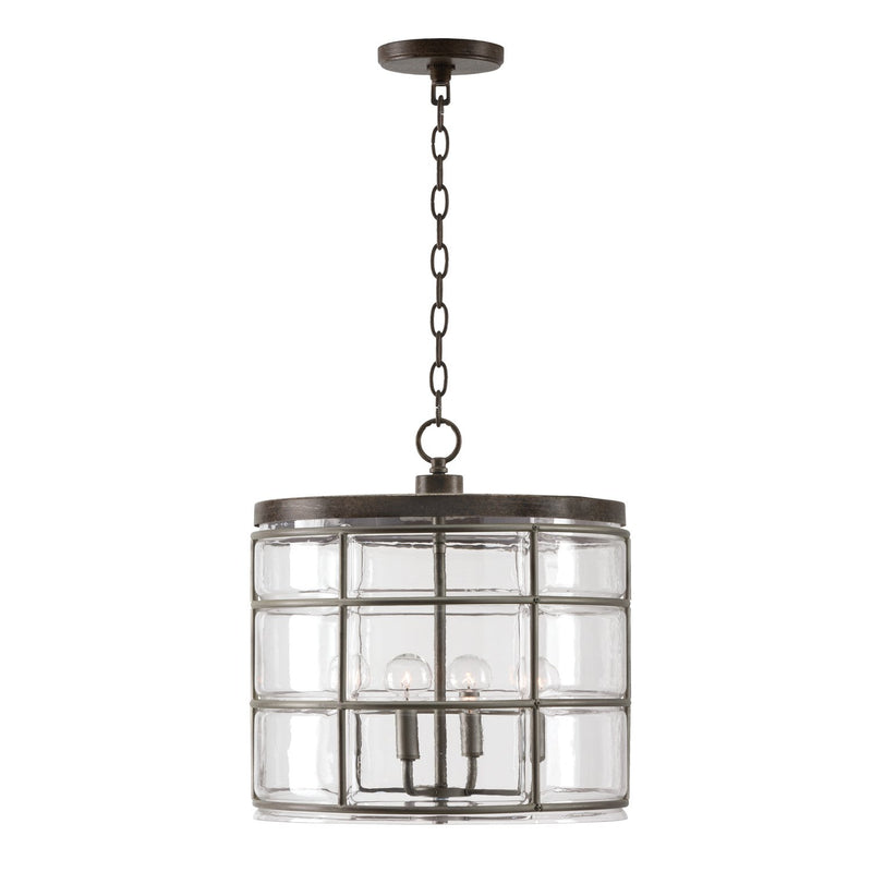 Colby 4-Light Pendant in Urban Grey