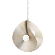 Peony 4-Light Large Pendant in Warm Silver Leaf