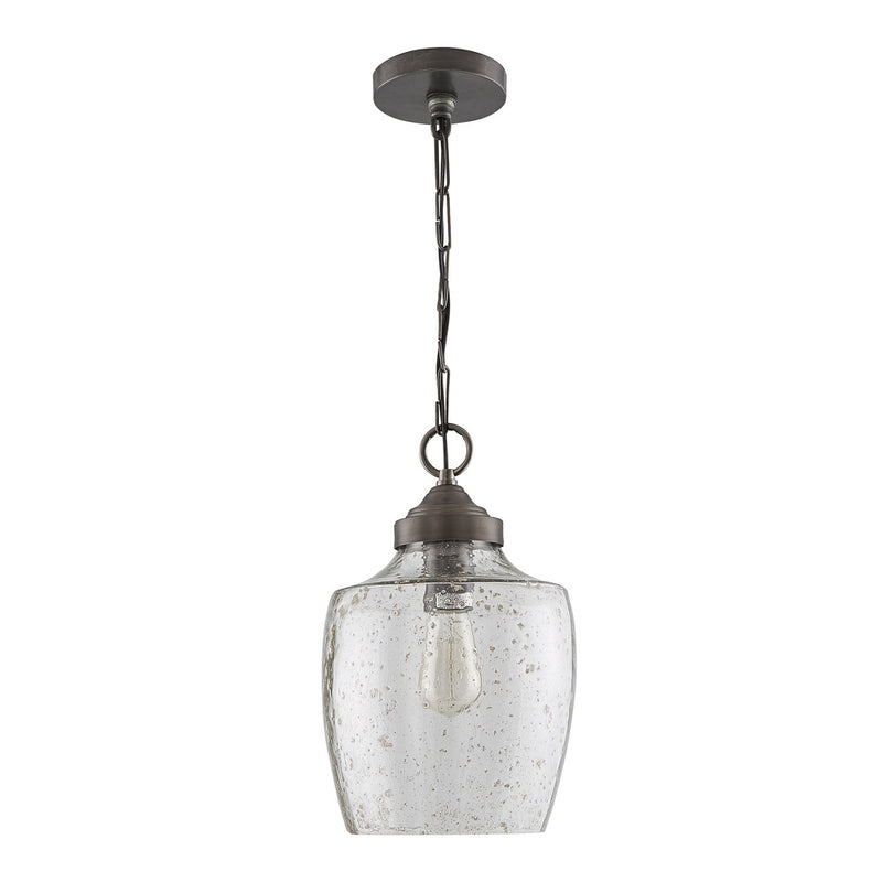 Stoney Mini Pendant in Dark Pewter