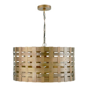 Alta 4-Light Pendant in Patinaed Brass