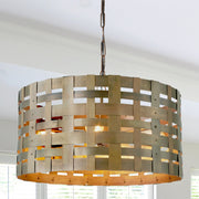 Alta 4-Light Pendant in Patinaed Brass