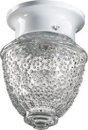 7" Acorn Ceiling Mount in White