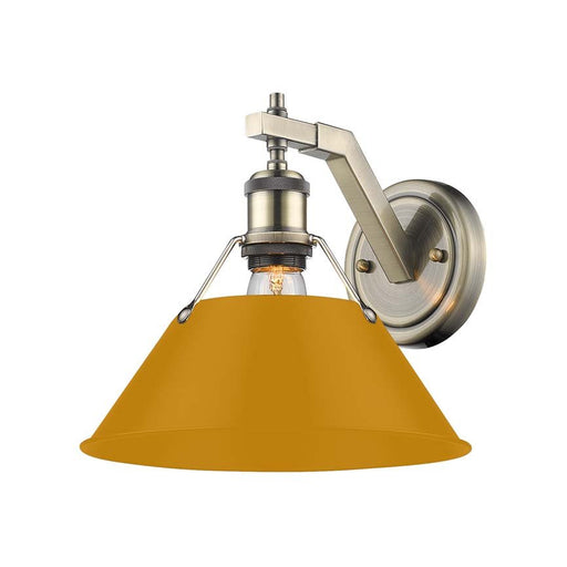 Orwell Wall Sconce in Aged Brass
