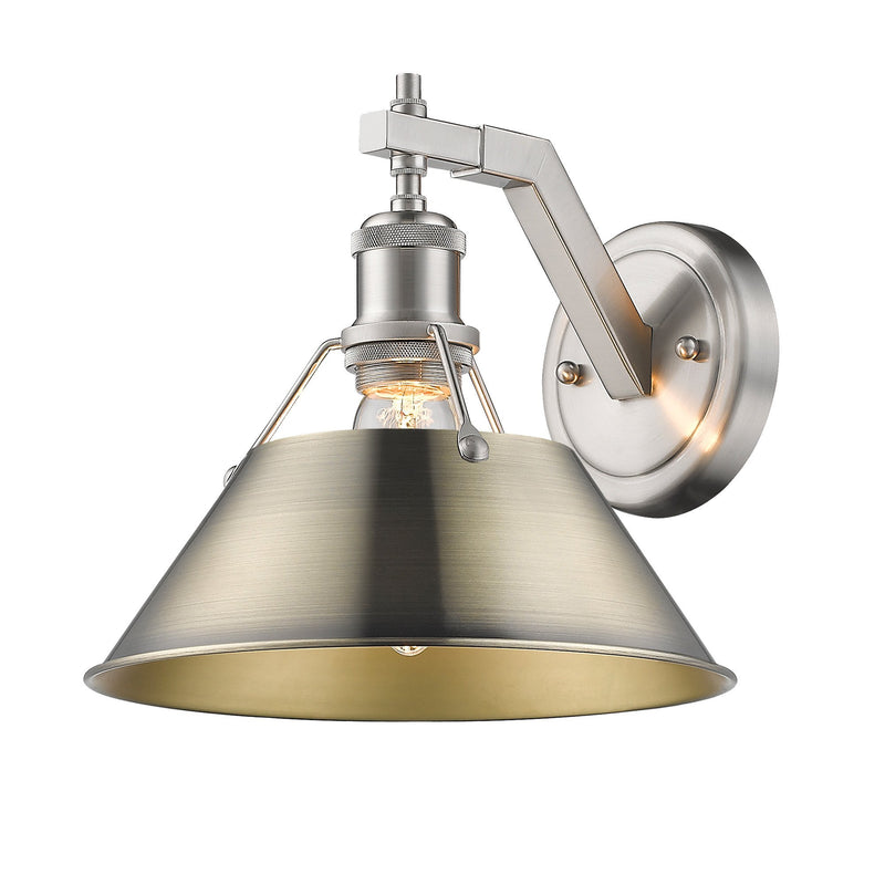 Orwell Wall Sconce in Pewter