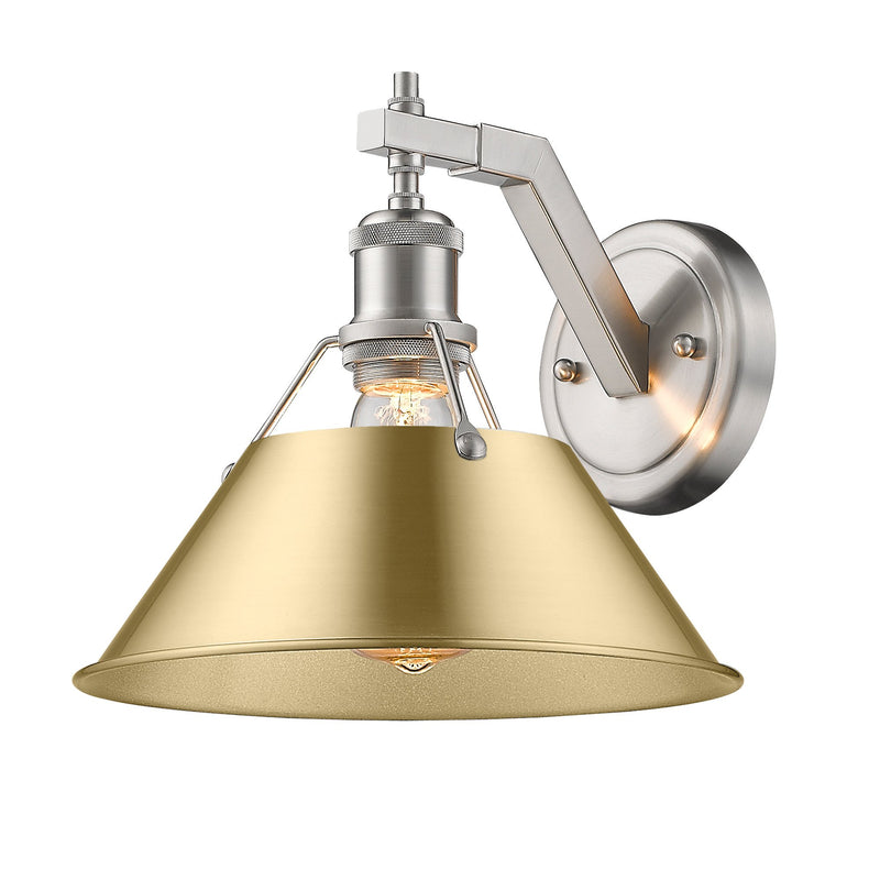 Orwell Wall Sconce in Pewter