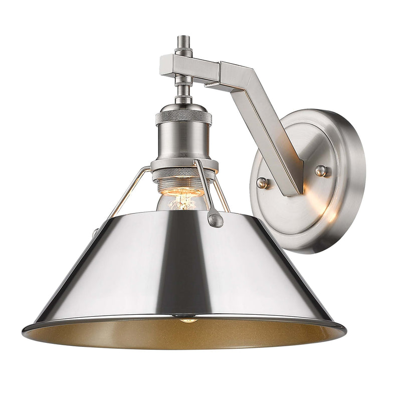 Orwell Wall Sconce in Pewter