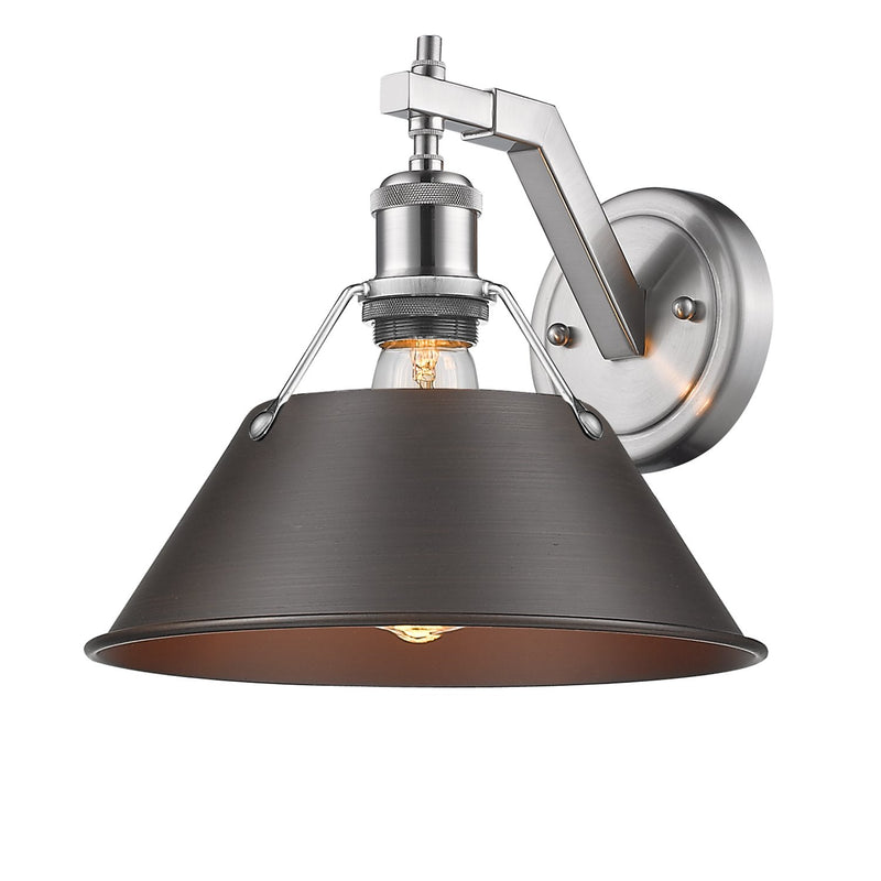 Orwell Wall Sconce in Pewter