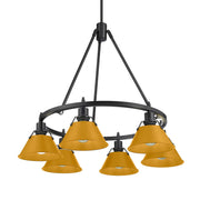 Orwell 6-Light Chandelier in Matte Black
