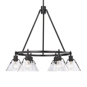 Orwell 6-Light Chandelier in Matte Black