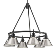 Orwell 6-Light Chandelier in Matte Black