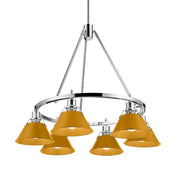Orwell 6-Light Chandelier in Chrome