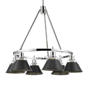 Orwell 6-Light Chandelier in Chrome