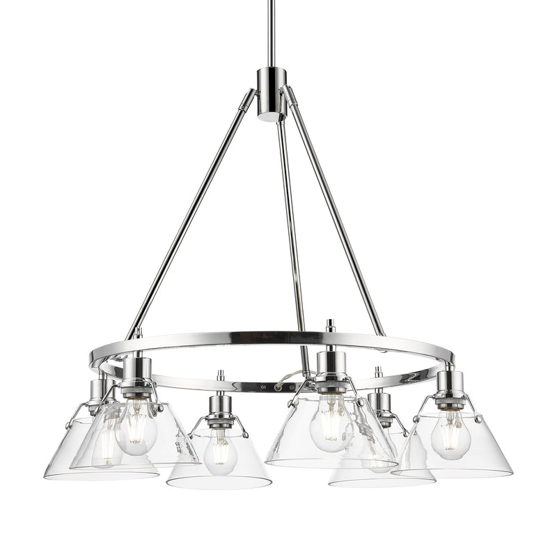 Orwell 6-Light Chandelier in Chrome