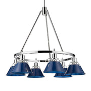 Orwell 6-Light Chandelier in Chrome