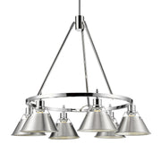 Orwell 6-Light Chandelier in Chrome