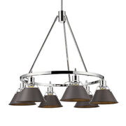 Orwell 6-Light Chandelier in Chrome
