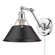 Orwell Swing Arm Wall Lamp in Chrome