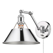 Orwell Swing Arm Wall Lamp in Chrome