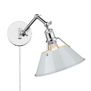 Orwell Swing Arm Wall Lamp in Chrome