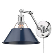 Orwell Swing Arm Wall Lamp in Chrome