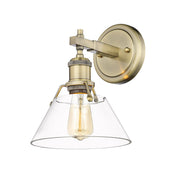 Orwell Bath Sconce in Aged Brass