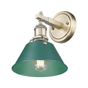 Orwell Bath Sconce in Aged Brass