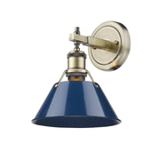Orwell Bath Sconce in Aged Brass