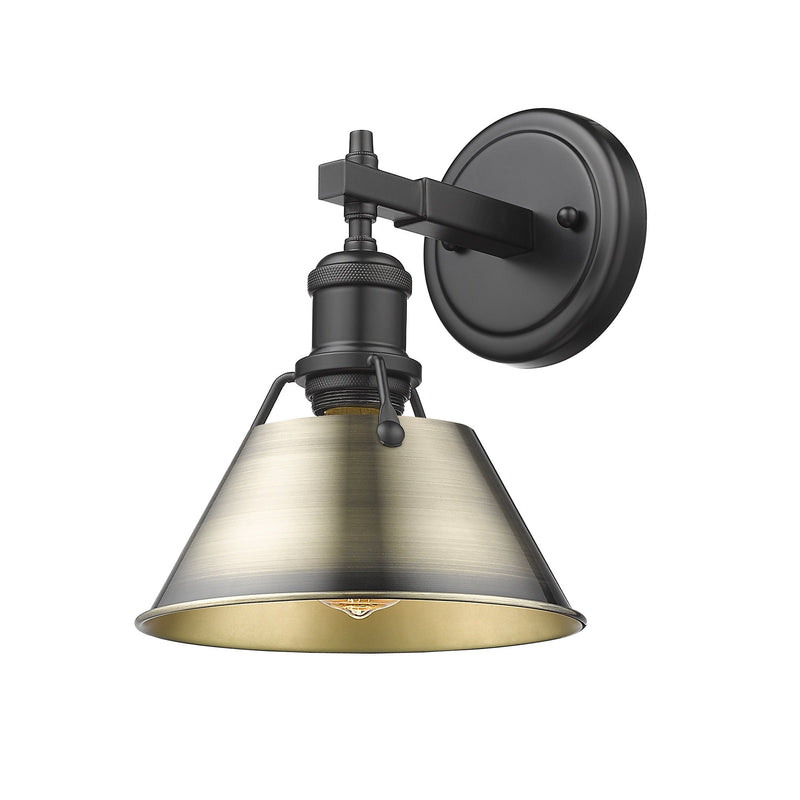Orwell Bath Sconce in Matte Black