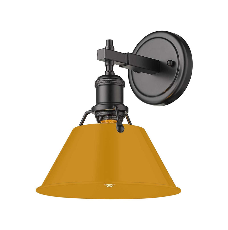 Orwell Bath Sconce in Matte Black