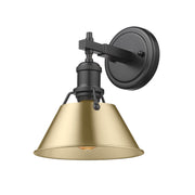 Orwell Bath Sconce in Matte Black