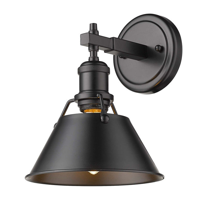 Orwell Bath Sconce in Matte Black