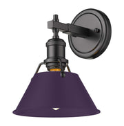 Orwell Bath Sconce in Matte Black