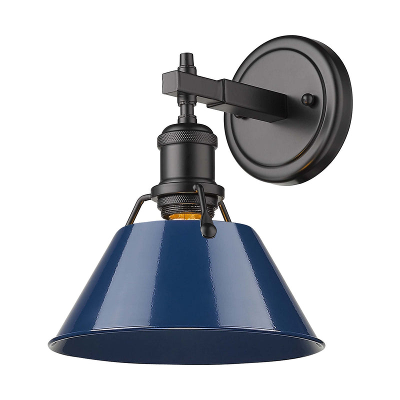 Orwell Bath Sconce in Matte Black