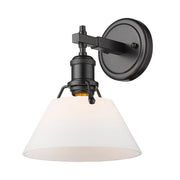 Orwell Bath Sconce in Matte Black