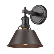 Orwell Bath Sconce in Matte Black