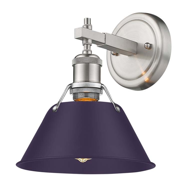 Orwell Bath Sconce in Pewter