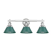 Orwell 3-Light Bath Vanity Light in Chrome