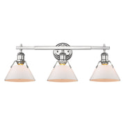 Orwell 3-Light Bath Vanity Light in Chrome