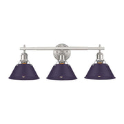 Orwell 3-Light Bath Vanity Light in Pewter