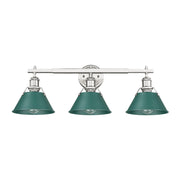 Orwell 3-Light Bath Vanity Light in Pewter