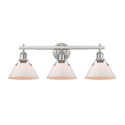 Orwell 3-Light Bath Vanity Light in Pewter
