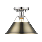 Orwell Semi-Flush Mount in Chrome