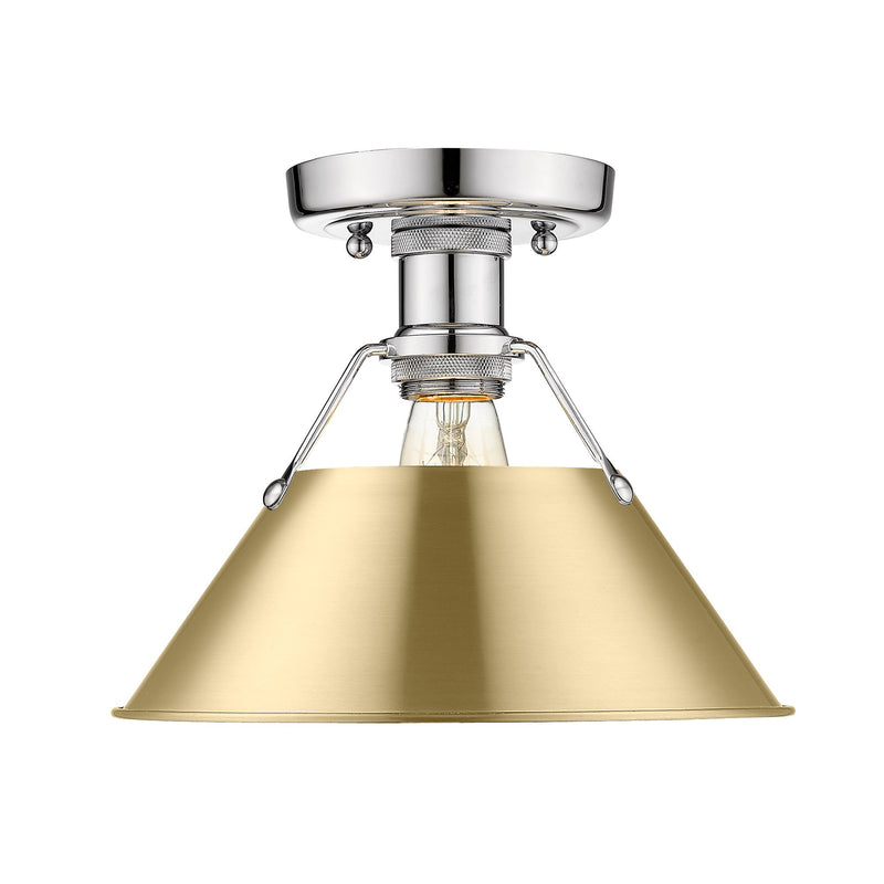 Orwell Semi-Flush Mount in Chrome