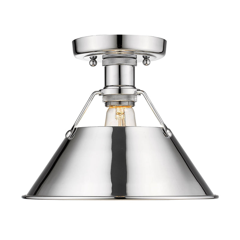Orwell Semi-Flush Mount in Chrome