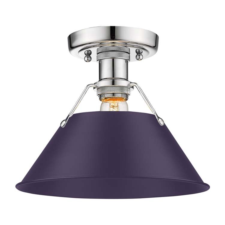 Orwell Semi-Flush Mount in Chrome